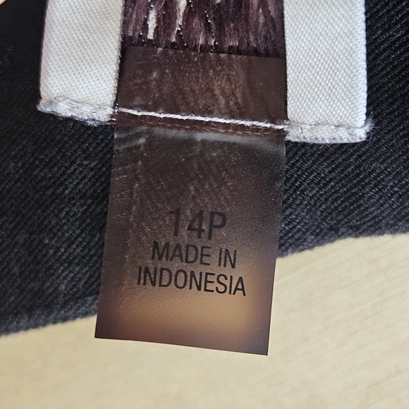 Anne Klein Womens Black Career Trousers Size 14P - Picture 10 of 10